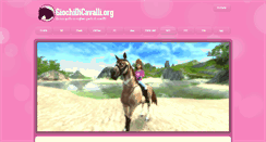Desktop Screenshot of giochidicavalli.org