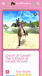 Mobile Screenshot of giochidicavalli.org